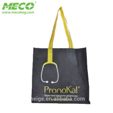 Wholesale popular pp woven shopping bag/non woven lamination pp bag