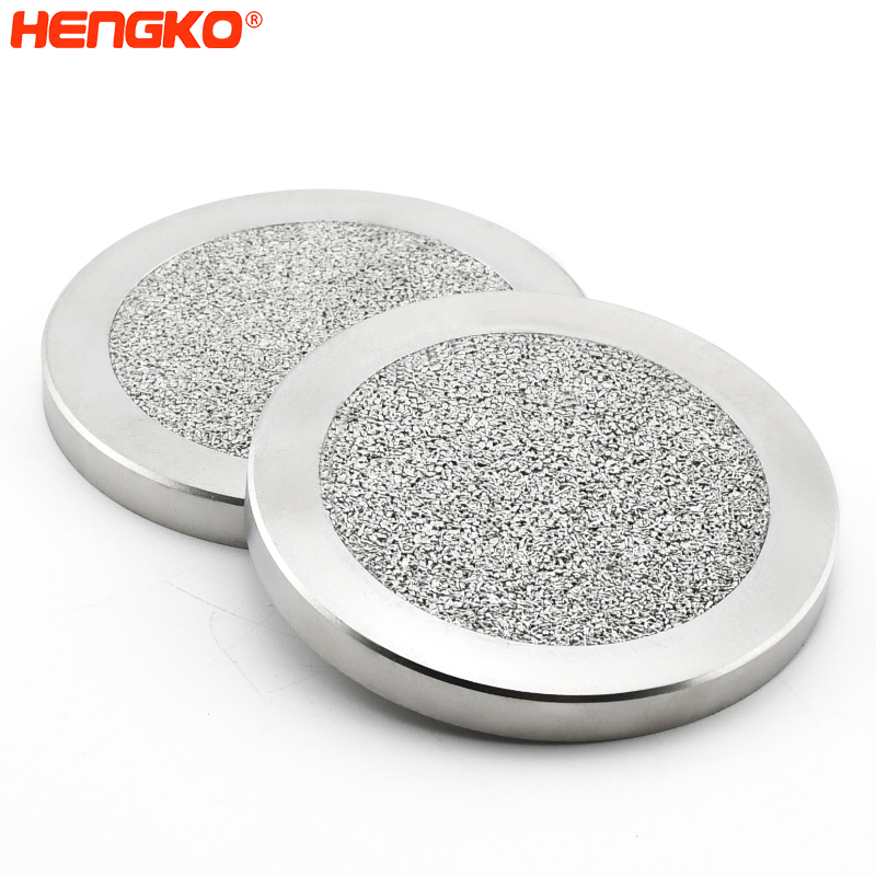 sintered porous Stainless steel frit for 47 mm membrane filters