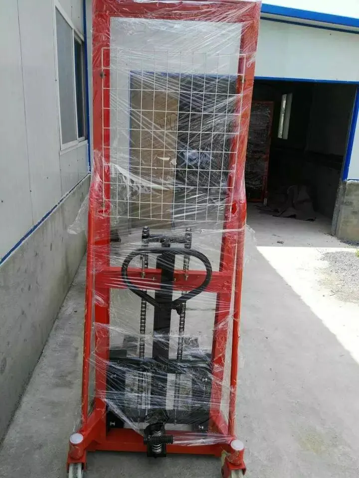 1ton Hand Stacker Hydraulic Hand Forklift