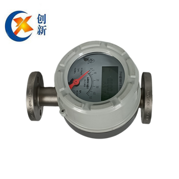 Gas metal rotor flow meter