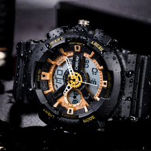Men's Sport Water-resistant Analog-Digital Watches
