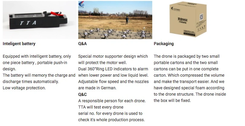 Independent Easy Agricultural Drone Crop Protection Uav