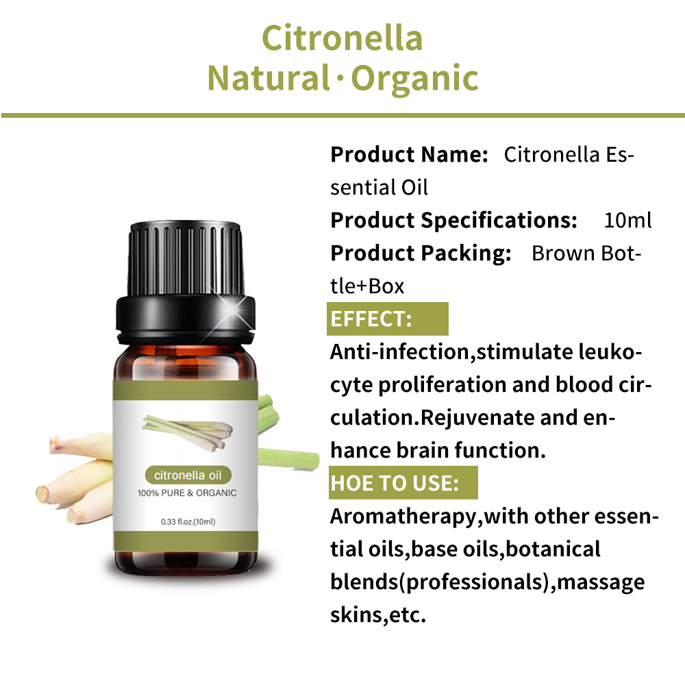 Aromatherapy Citronella mafuta mengi