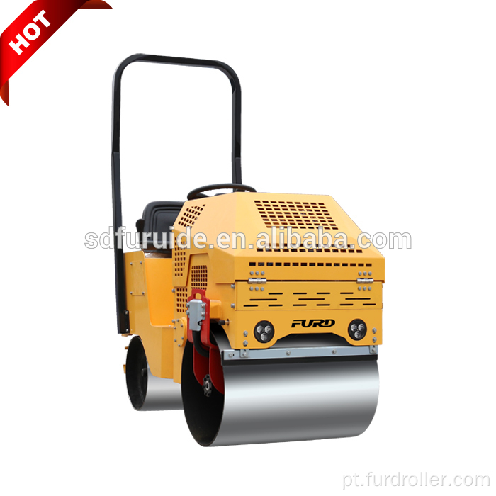 Máquina de construção de bebê 800 kg rolo compactador vibratório pequeno Máquina de construção de bebê 800 kg rolo compactador vibratório pequeno