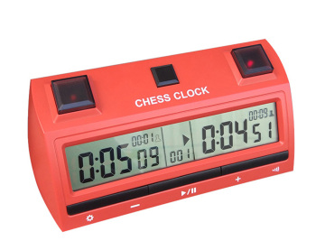 Professional Multi-function Chess Timer with Alarm for Chess & Board Games