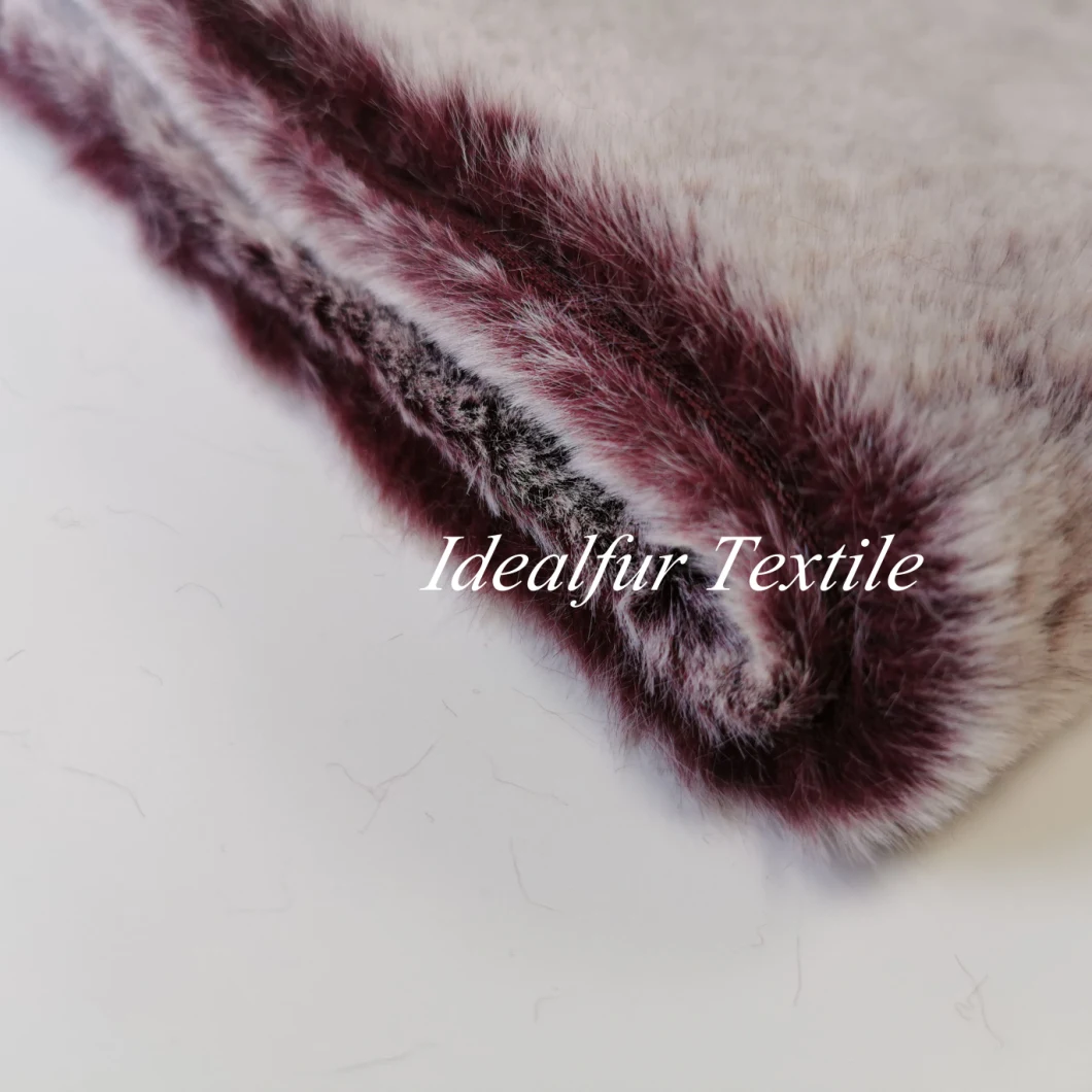 High Quality Rabbit Faux Rabbit Fur Fabric for Winter Coat