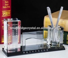 2015 New crystal pen holder office decoration for business gift