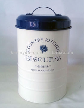 2015 New tin biscuit kitchen biscuit tin can