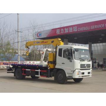 DFAC Tianjin Wrecker Truck Dengan Crane 6T