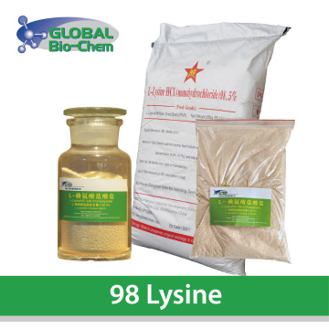 98 တိရိစ္ဆာန်များအတွက် Lysine HCL