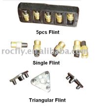 single triangle 5pcs welding flint stone