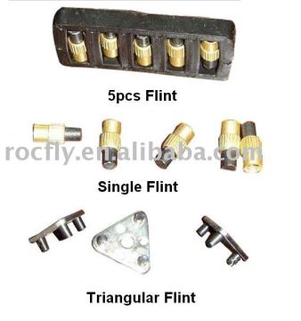 single triangle 5pcs welding flint stone