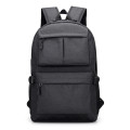 Young men fashion laptop business travel USB backpack