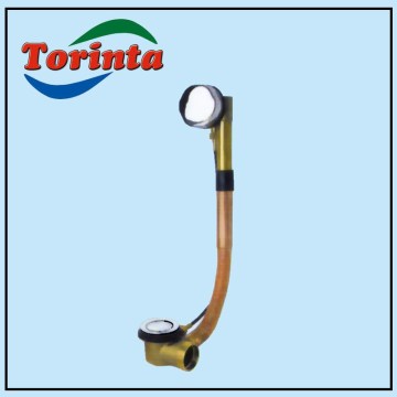 brass basin sink waste