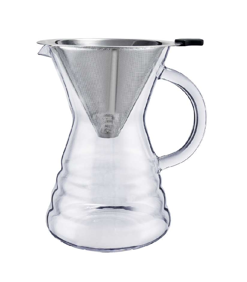 Pour Over Coffee Maker Reusable Stainless Steel Filter