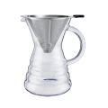 Versare il filtro riutilizzabile in acciaio inox per macchinetta per il caffè