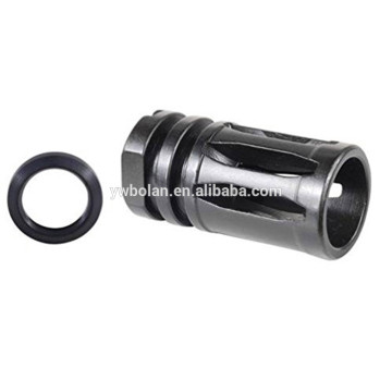 AR .223 A2 BirdCage Muzzle Brake with crush washer