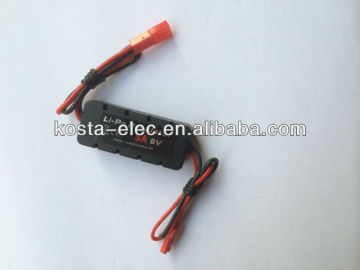 Receiver and ignition regulator with 5A 6V