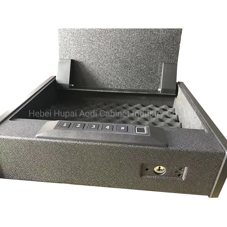 Tiger Pistol Safe Box Biometric Fingerprint Safe Box Hand Gun Safe (HP-GAP)