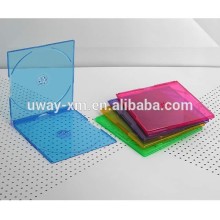 PS 5.2mm double color CD case/CD box for 2 disc