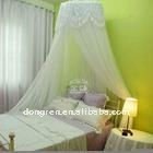 Girls hanging bed canopy