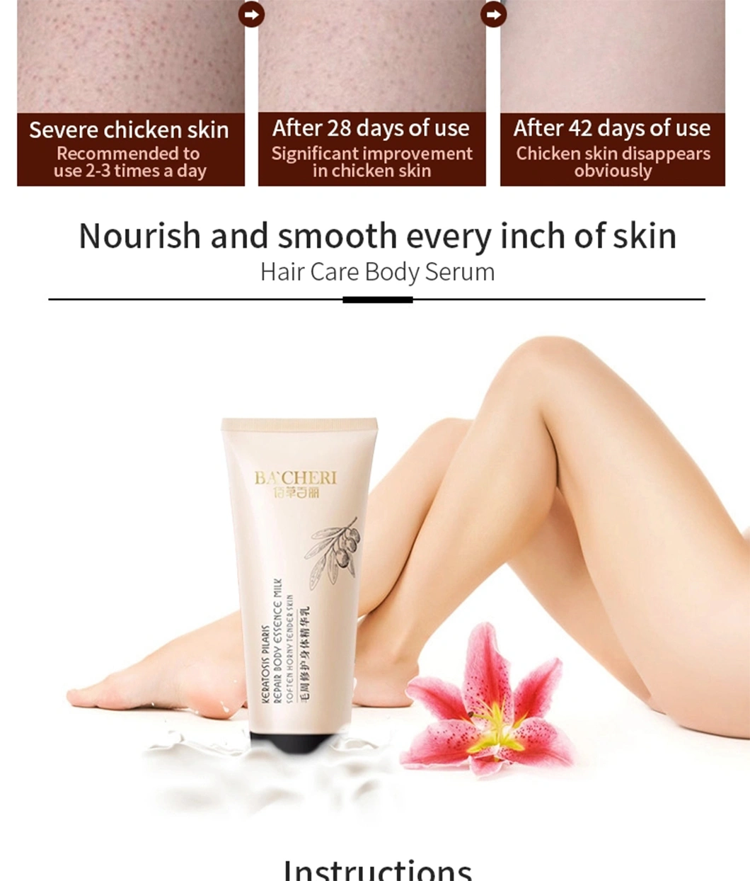 Wholesale Hotel Cosmetics Body Lotion Skin Whitening for Dry Skin