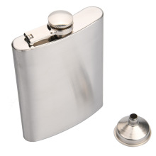 Stainless Steel 8oz Hip Flask Gift Box Set with Funnel