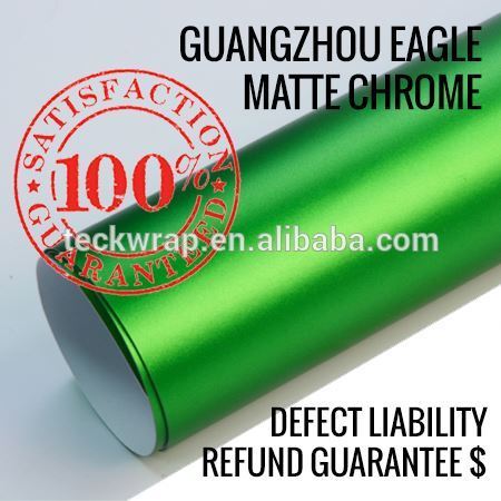 2015 New Silver Matte Chrome Brushed Car Wrapping Film, 3M Quality Car Full Body Wrap Vinyl Foil