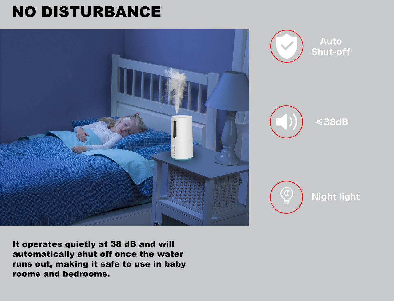 HTJ-2099 humidifier low noisy HTJ-2099 humidifier low noisy
