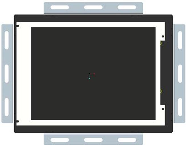 8,4 Zoll Industrie-LCD-Monitor mit offenem Rahmen TY-0842