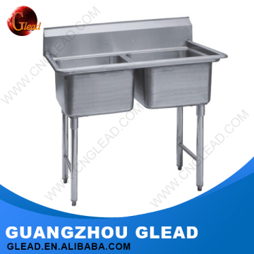 Guangzhou double drain board kitchen sinks