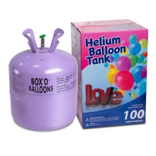 22L Disposable Balloon Helium Gas Tank - 100 Balloons Steel Helium Gas Cylinder