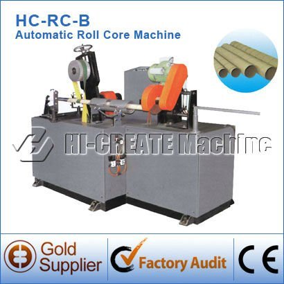 HC-RC-B semi auto spiral paper core machine