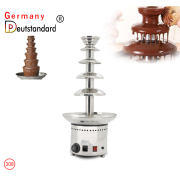 5 Tiers Commercial Chocolate Fountain