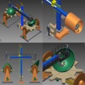 Schweißmanipulator für Metallbehälter