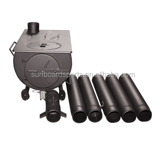 Wood stove for camping tents.