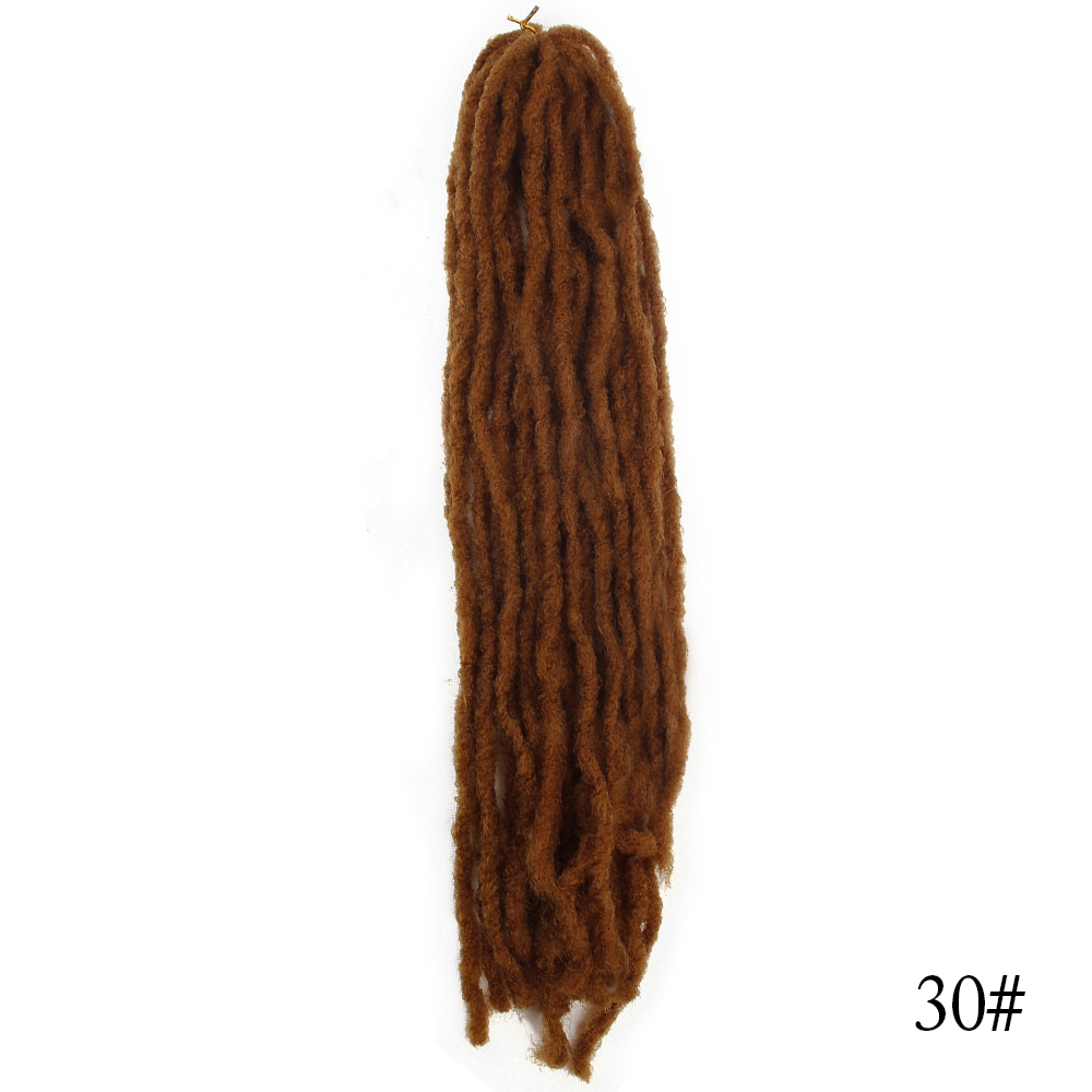 18inch Dreadlocks Braids Synthetic Hair Braiding Hair Extensions Twist Braids Darling Soft Dread 100g/lot