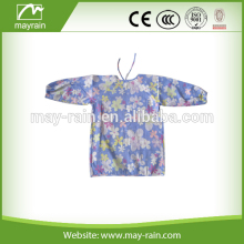 2016 purple clear full sleeves school apron