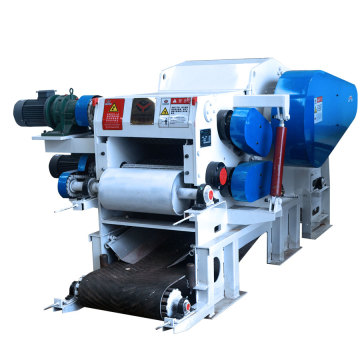 Timber harvesting wood chipper