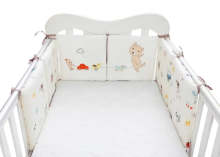 Soft Cotton Baby Crib Protector Set/Crib Bumper