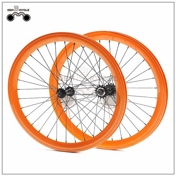 650C 45mm fix double-walled aluminum wheelset3