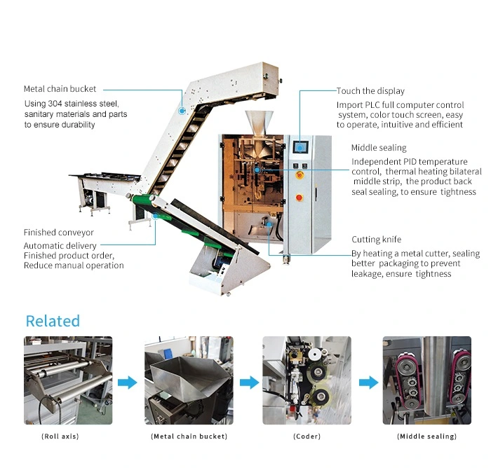 Automatic Sea Food/ Chips Snack Packing Machine