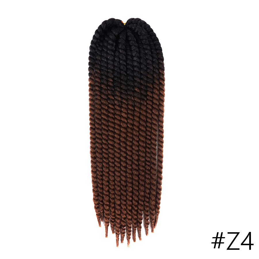 MYZYR Hot Selling  Twist Crochet Braids Synthetic Hair Extension Jumbo Braids 12Roots  Fashion Twist Braids