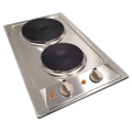 Dua tungku kompor listrik stainless steel hot plate