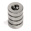 Round ring countersunk neodymium rare earth magnet