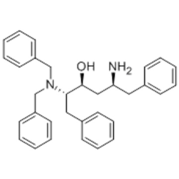 (2S, 3S, 5S) -5-Amino-2- (bencilamino) -1,6-difenilhexan-3-ol CAS 156732-15-9