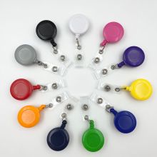 Rotatable Clip Colored Retractable Badge Reel for Staff/Nurses