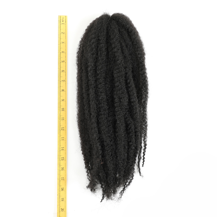 Julianna Morgan Hair 18 Inch 60G Premium Synthetic Fiber Afro Kinky Marley Braid Hair Extension