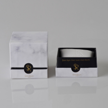 Texture Paper Boxes With White Pillow Tray