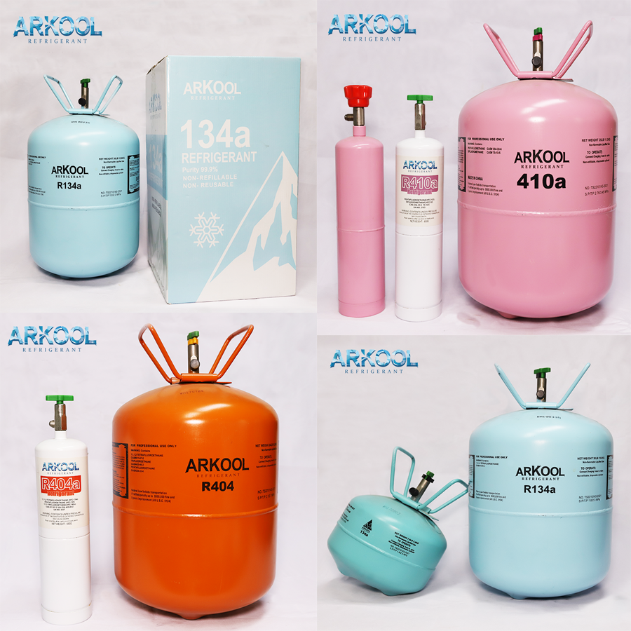 compressor newest good quality refrigerant gas R404a  10.9KG